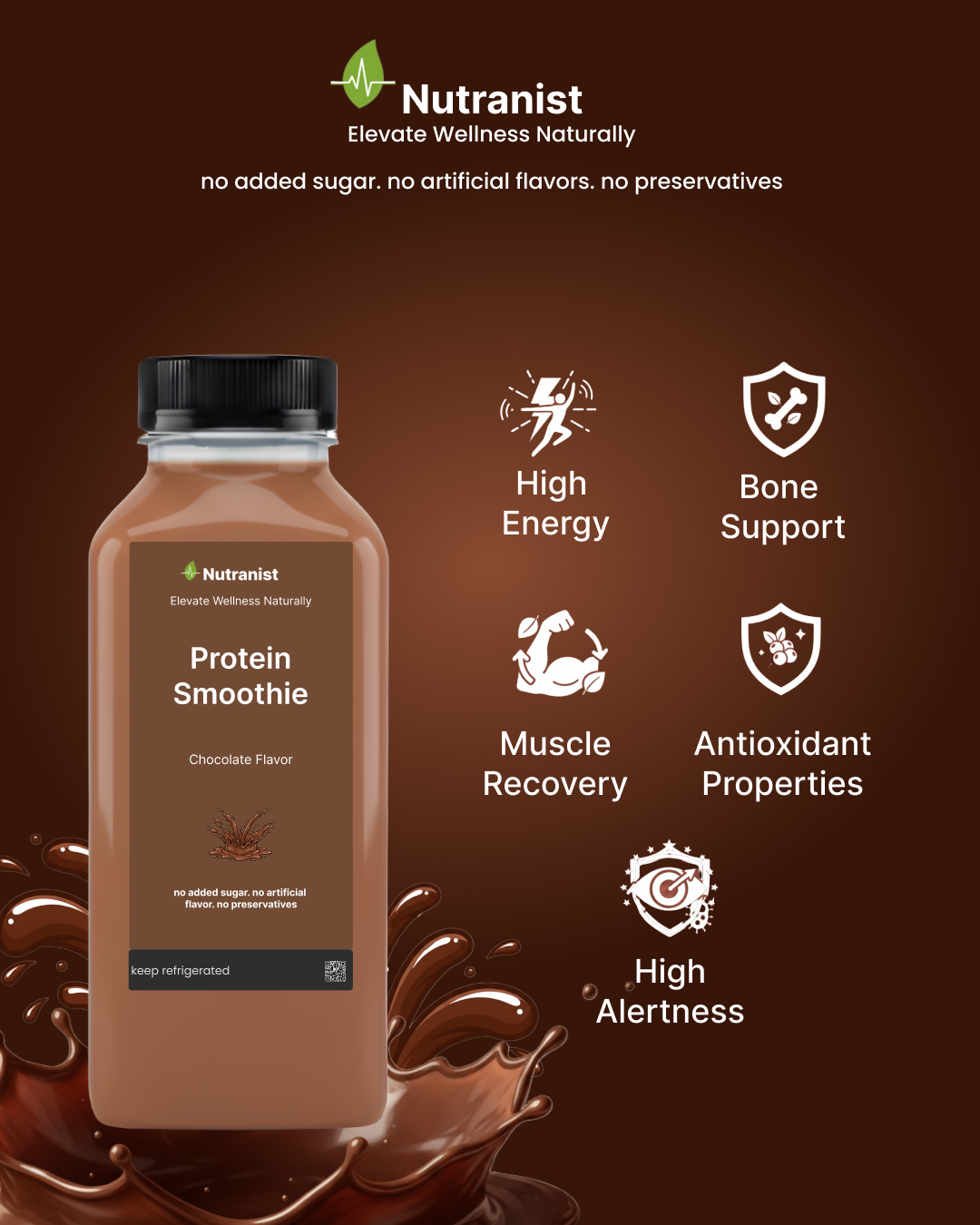 Protein Smoothie β Chocolate Flavor
