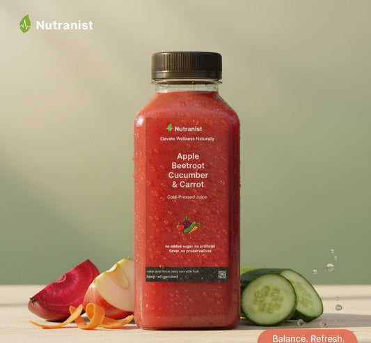 Apple, Beetroot, Cucumber, & Carrot Cold-Pressed Juice